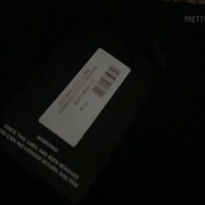 black frill cut out tea dress